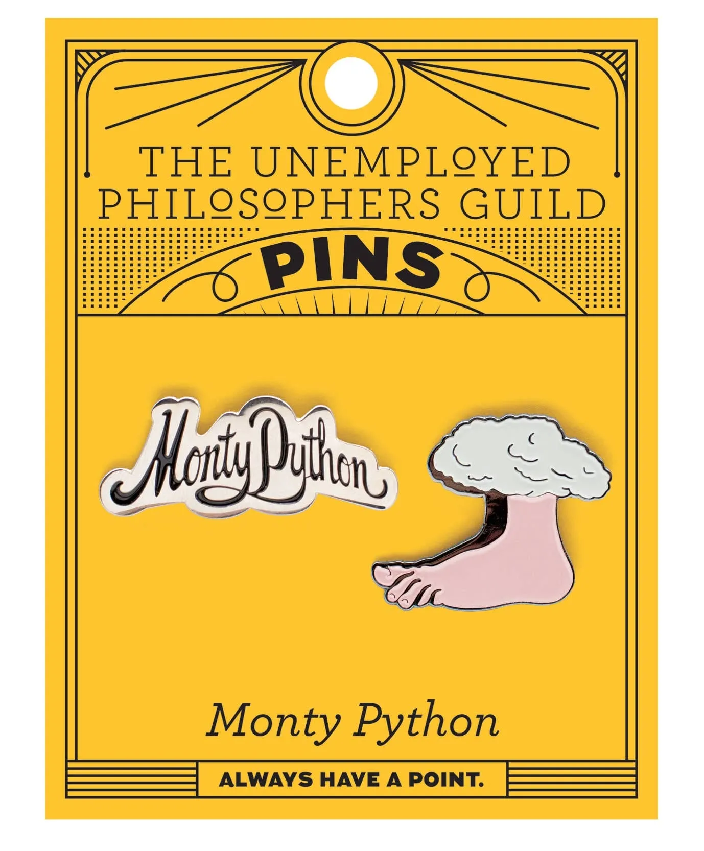 Monty Python Logo Pin Set