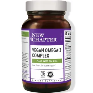 New Chapter Vegan Omega 3 Complex 30 Softgels