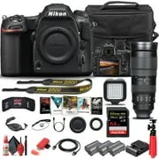 Nikon D500 DSLR Camera Body Only 1559 W/ Nikon 200-500mm Lens  - Advanced Bundle