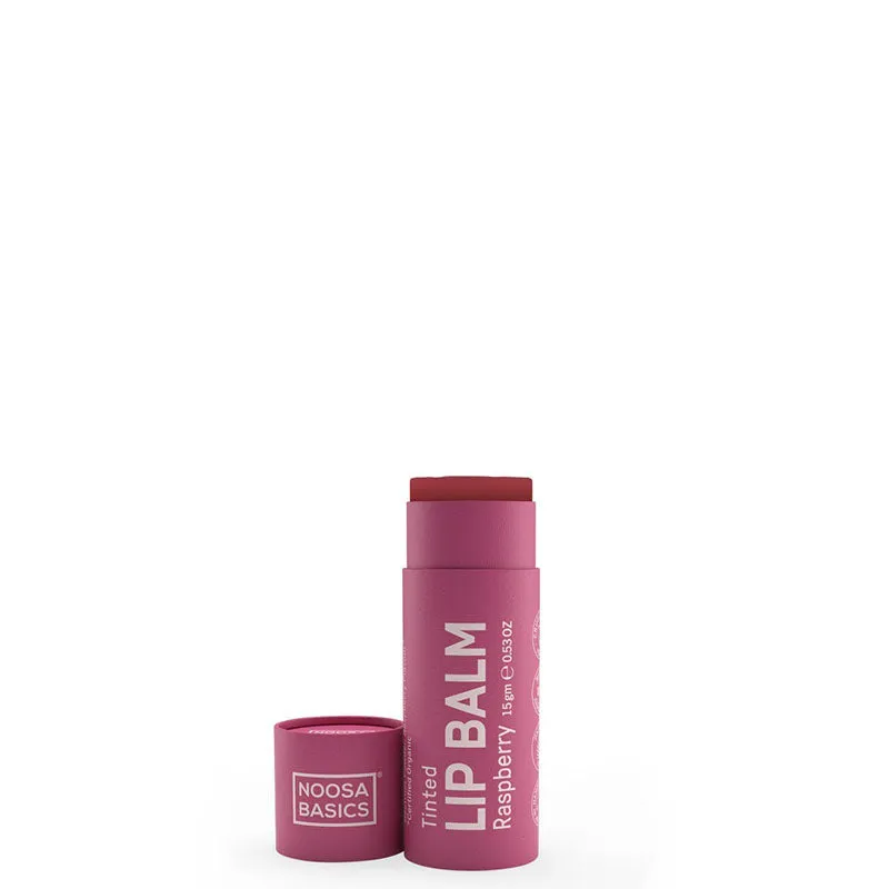 Noosa Basics Organic Lip Balm - Raspberry (Tinted)