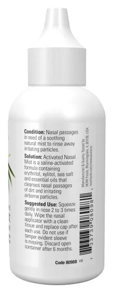 Now Activated Nasal Mist 2oz