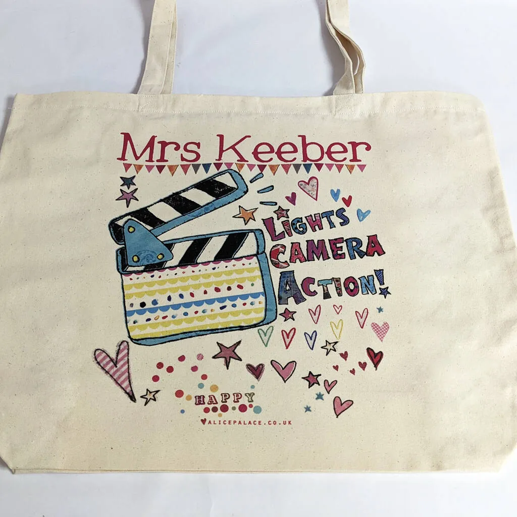 Personalised Lights Camera Action Bag