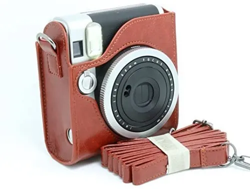 Pikxi Fujifilm Instax Mini 90 Camera Leather Case Bag