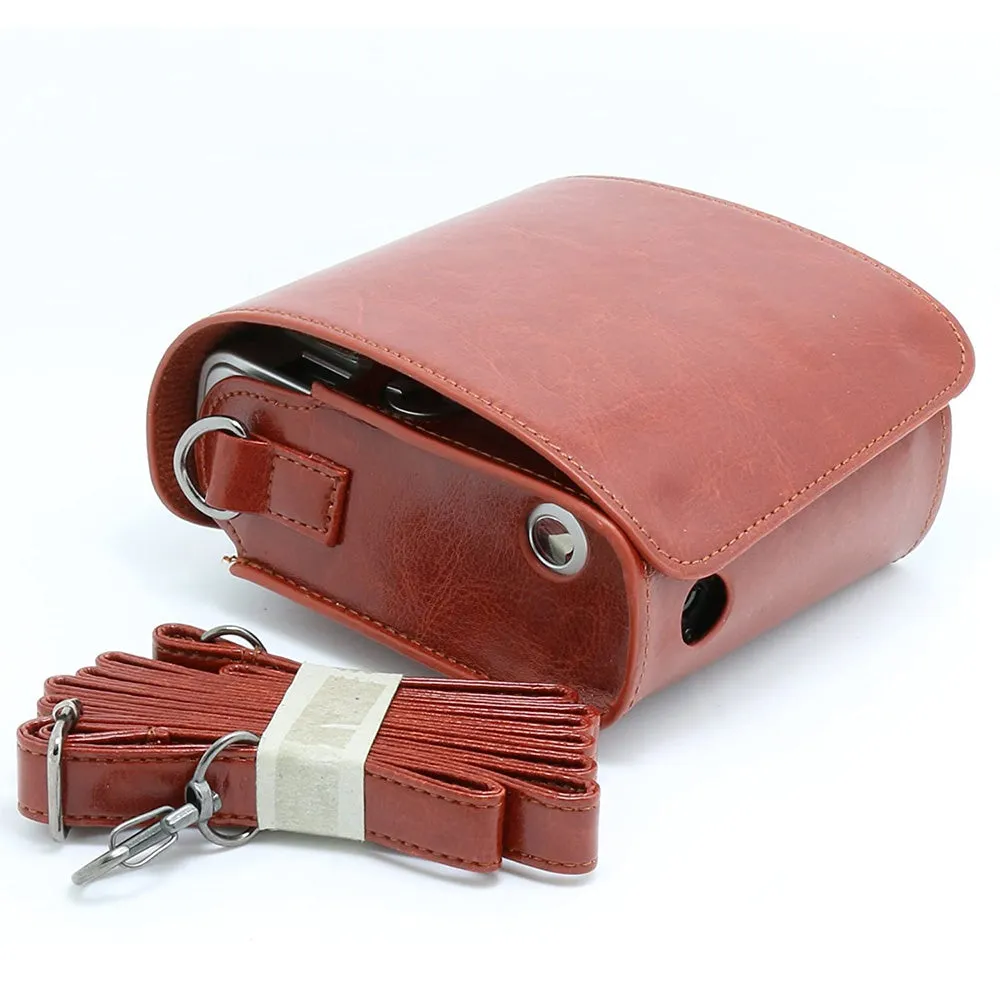 Pikxi Fujifilm Instax Mini 90 Camera Leather Case Bag