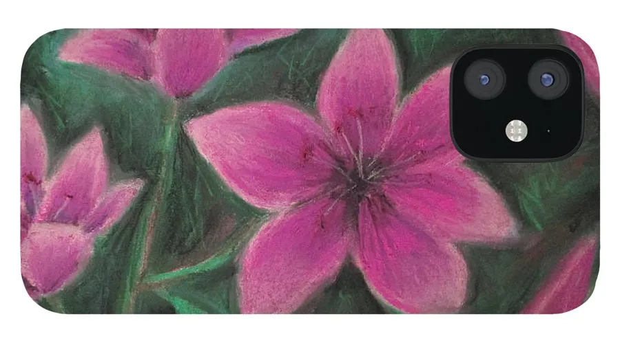 Pink Lilies - Phone Case