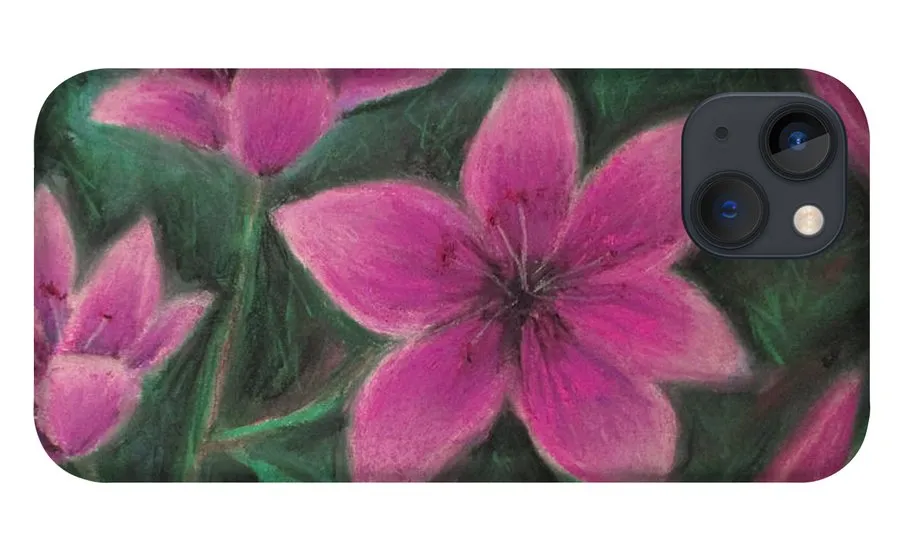 Pink Lilies - Phone Case