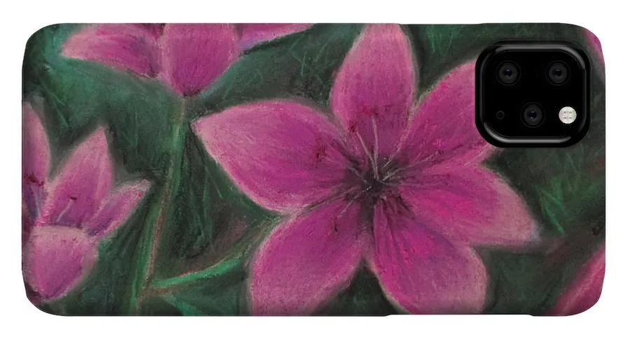 Pink Lilies - Phone Case