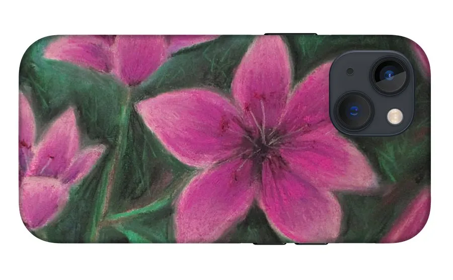 Pink Lilies - Phone Case