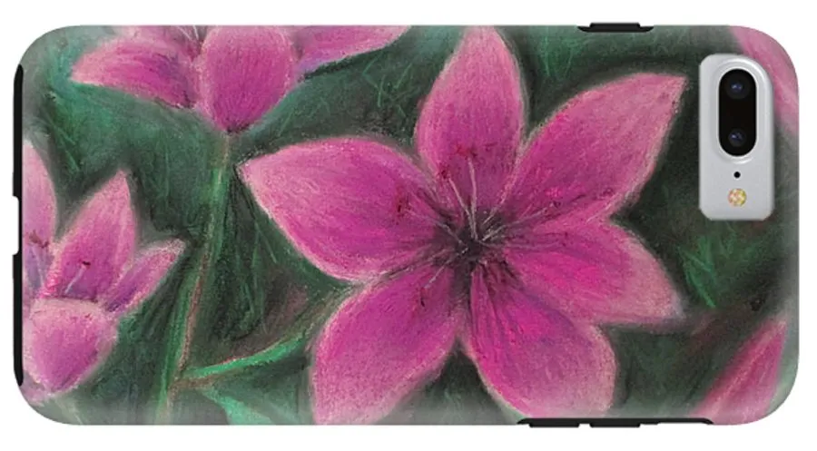 Pink Lilies - Phone Case