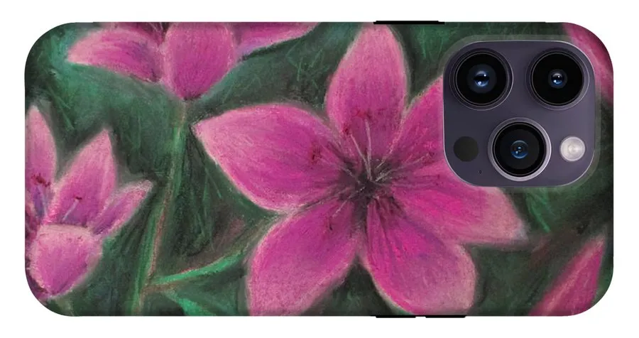 Pink Lilies - Phone Case