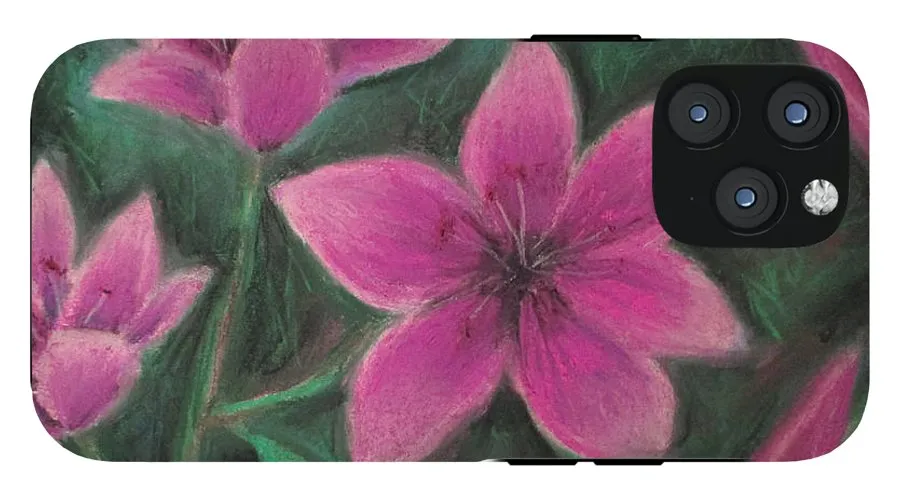 Pink Lilies - Phone Case