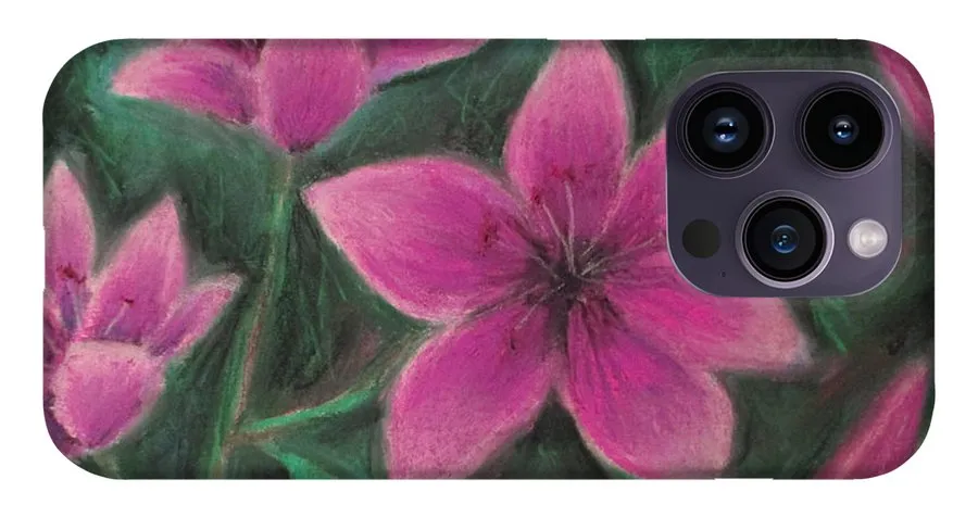 Pink Lilies - Phone Case