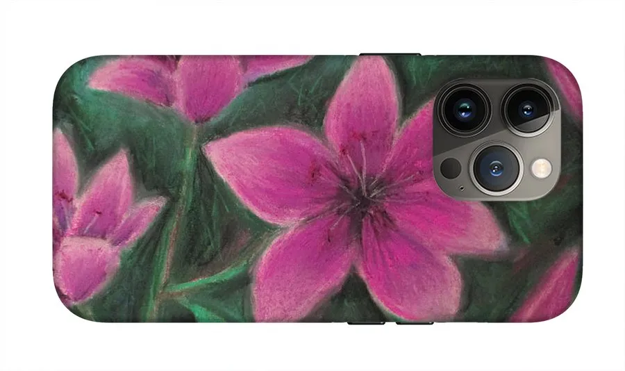 Pink Lilies - Phone Case