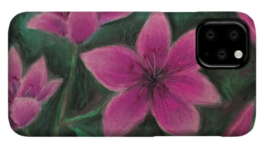 Pink Lilies - Phone Case