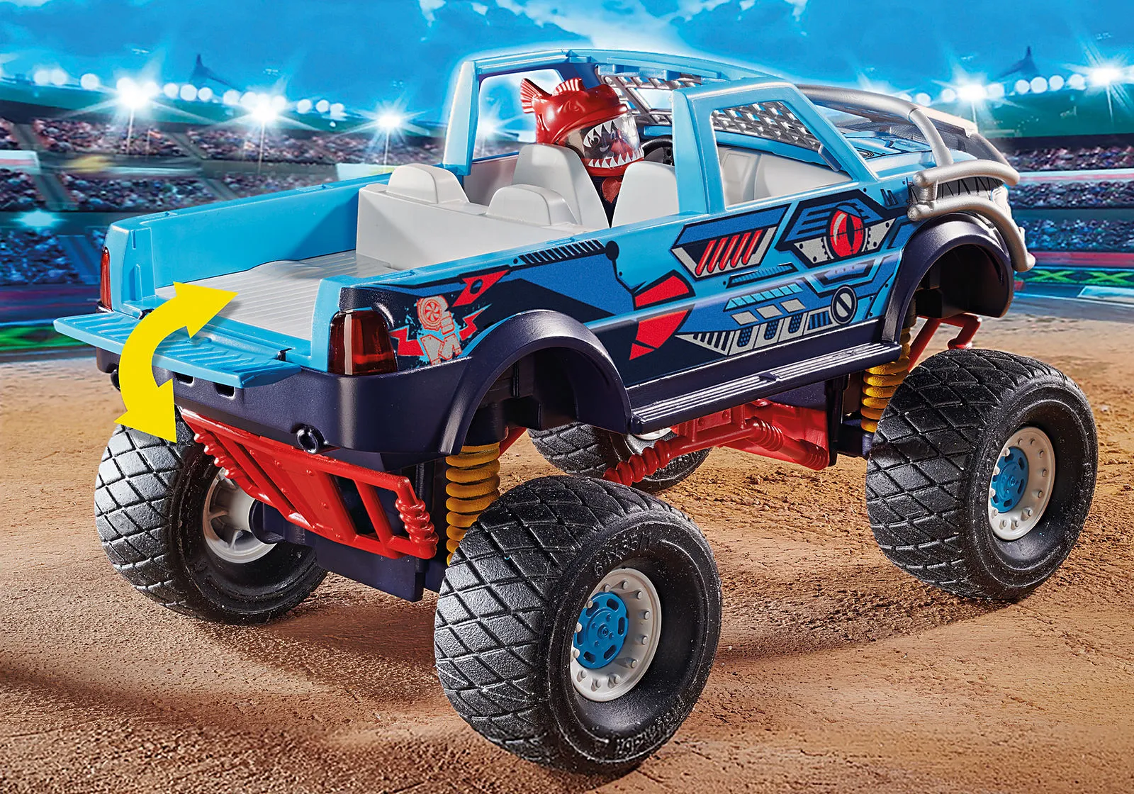 Playmobil Stunt Show Shark Monster Truck