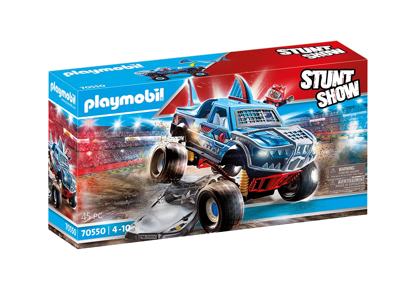 Playmobil Stunt Show Shark Monster Truck