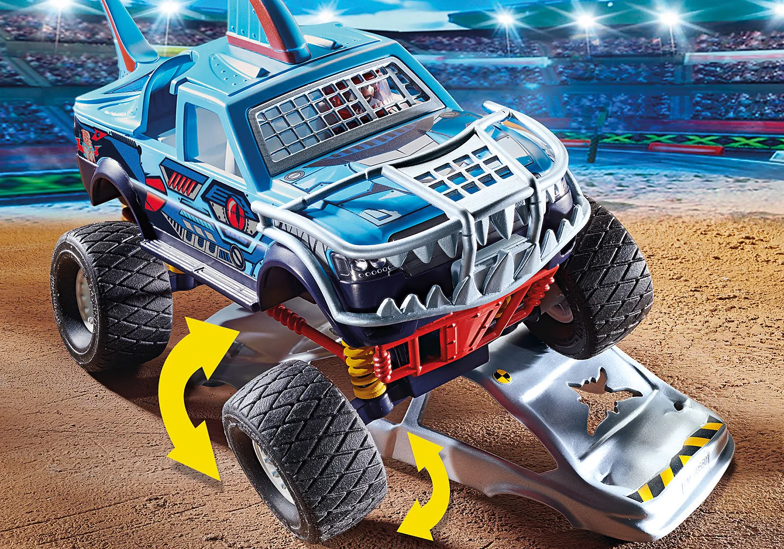 Playmobil Stunt Show Shark Monster Truck