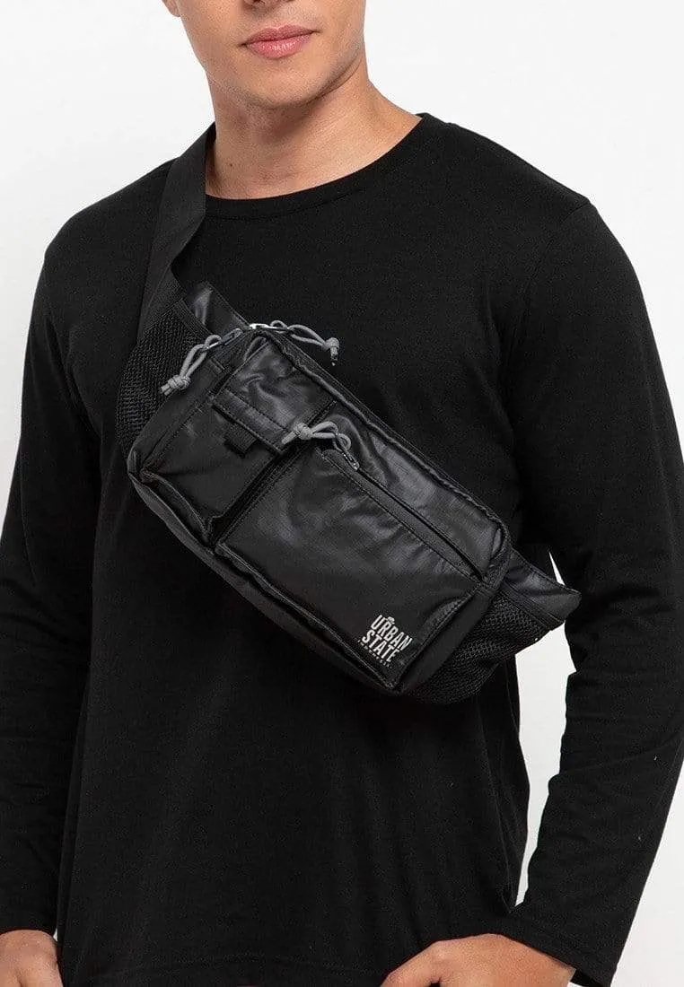 Poly Nylon Utility Waistpack - Black