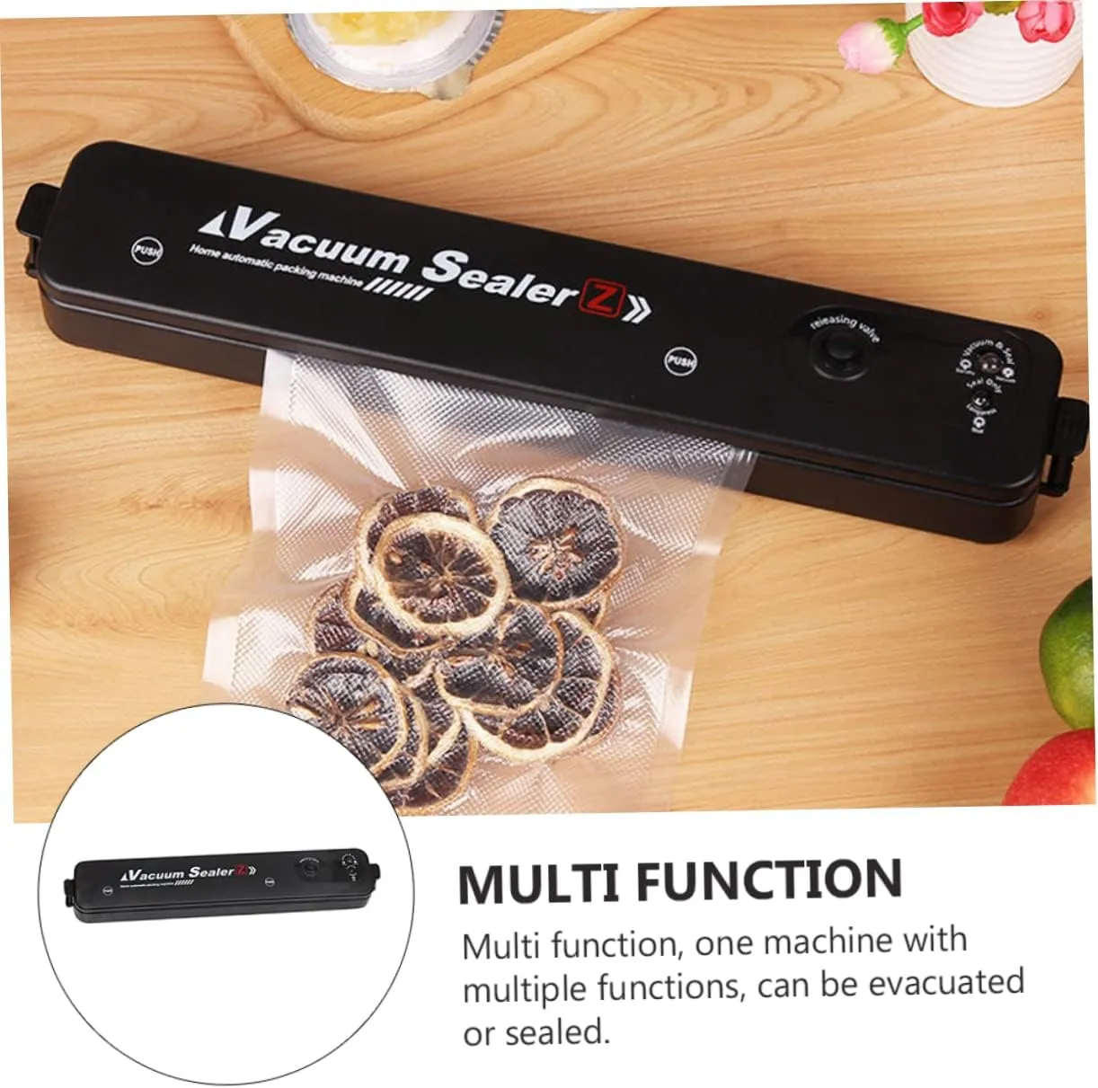 Portable Automatic Vacuum Food Bag Sealer - Mini Resealer Machine