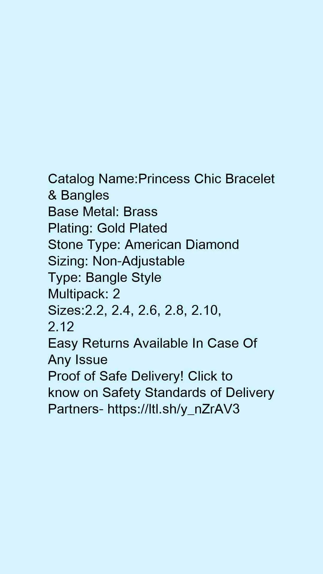 Princess Chic Bracelet & Bangles