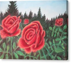 Pure Roses ~ Canvas Print