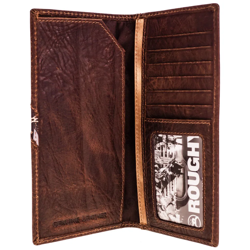 "Trap" Brown/Aztec Roughy Rodeo Wallet