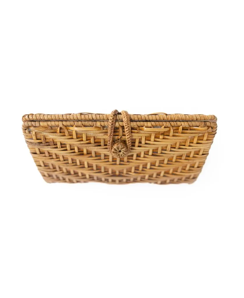 Rattan Clutch | Natural