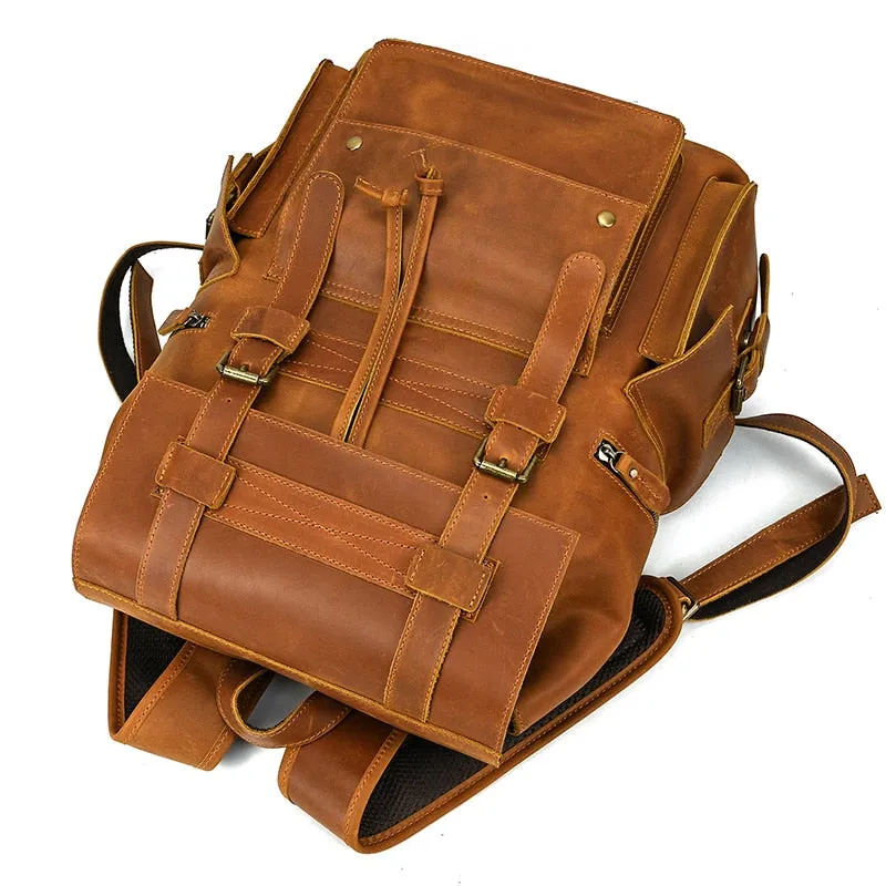 Royal Brown Vintage Backpack