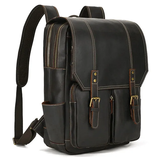 Royal Brown Vintage Backpack