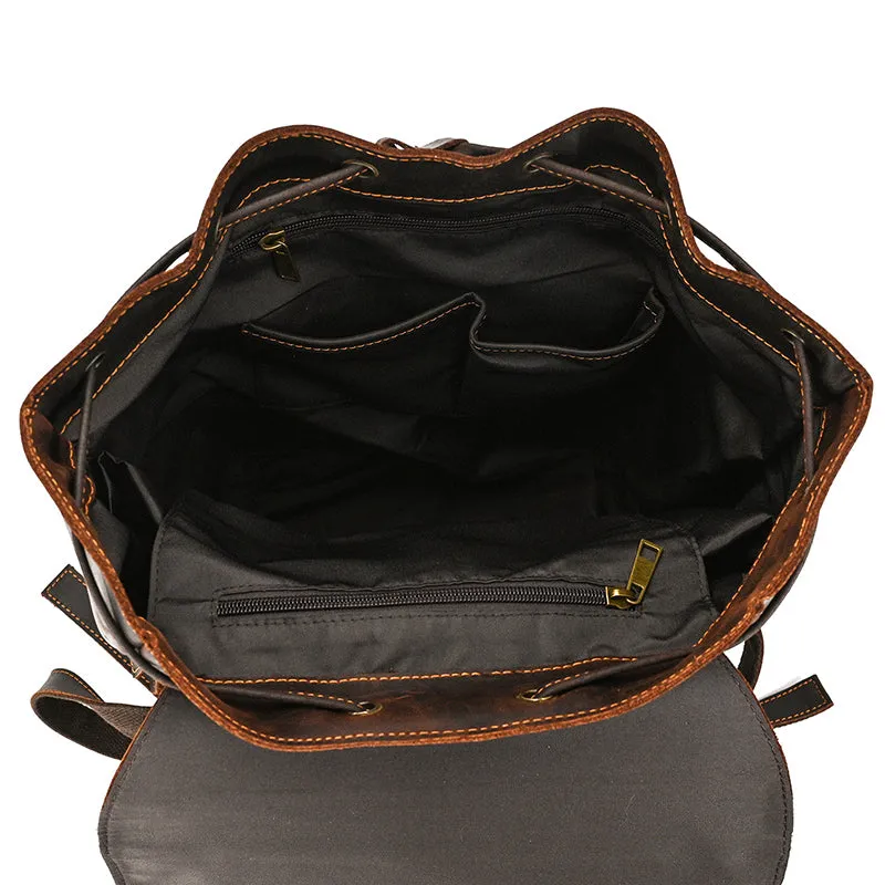 Royal Brown Vintage Backpack