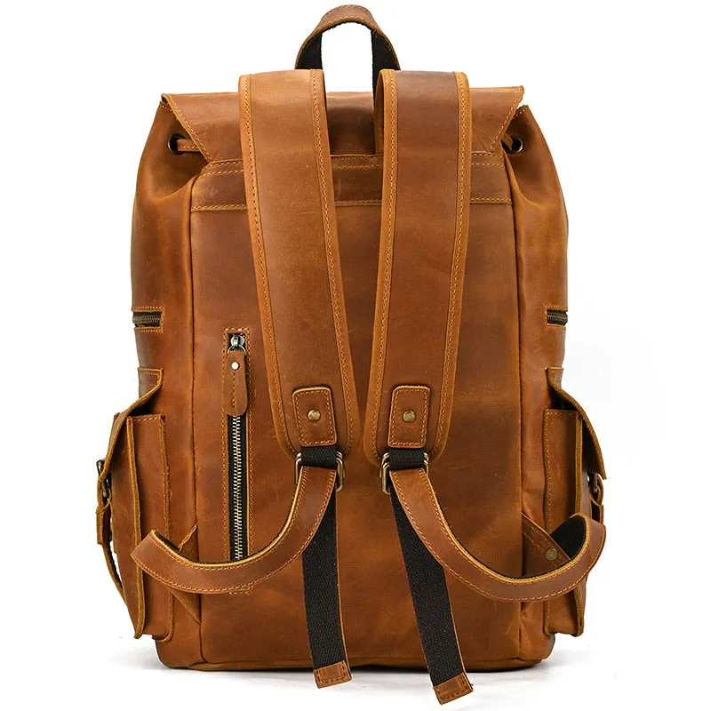 Royal Brown Vintage Backpack