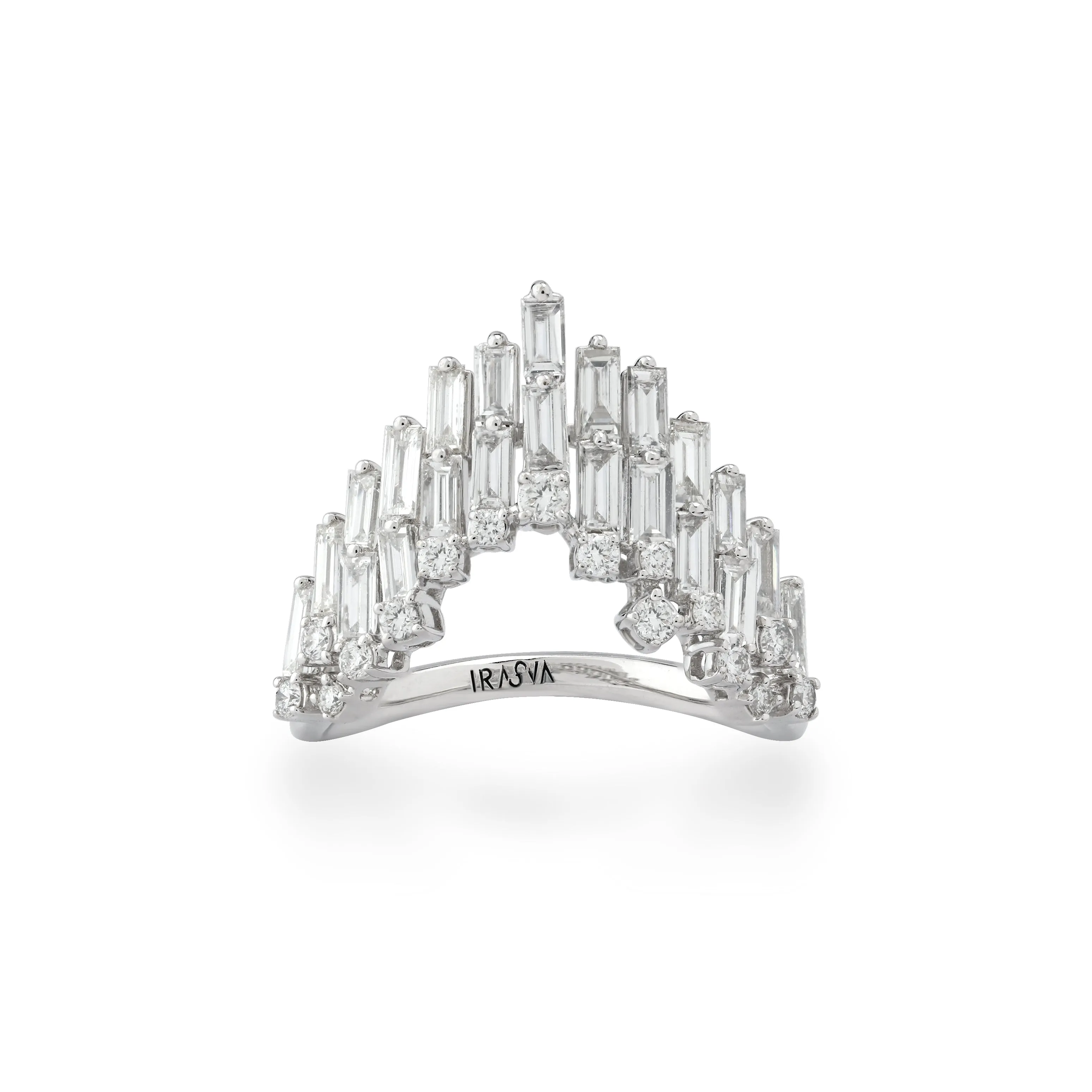 Scatter Waltz Taper Diamond Ring