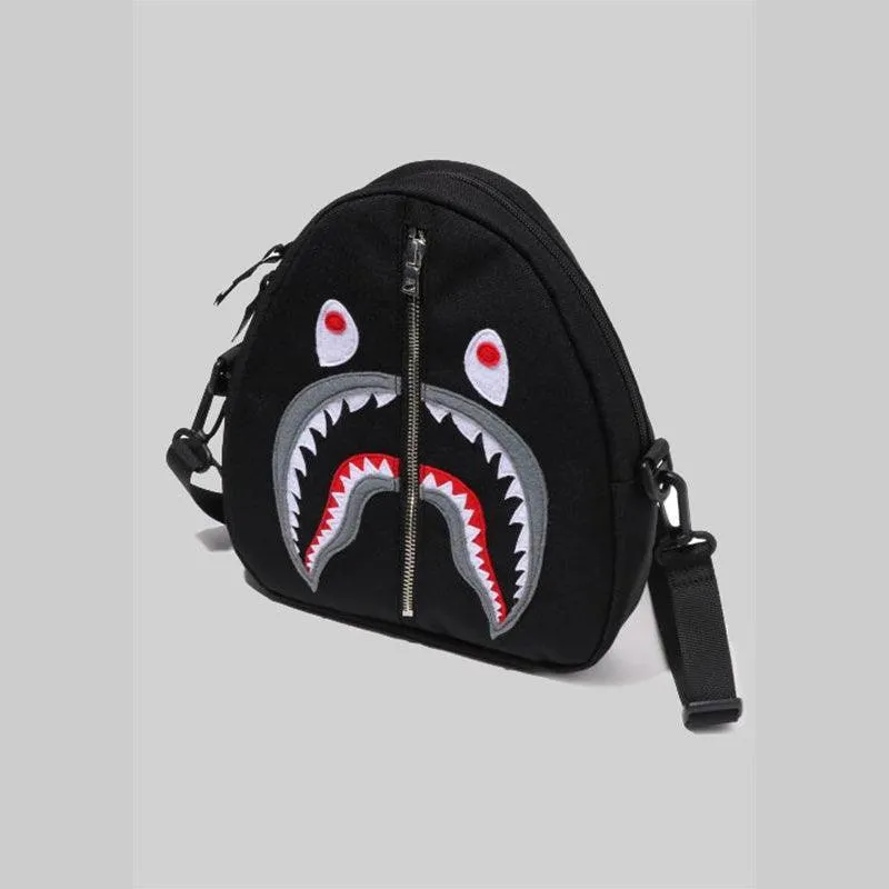 Shark Shoulder Bag - Black