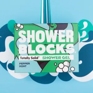 Shower Blocks Peppermint Solid Shower Gel