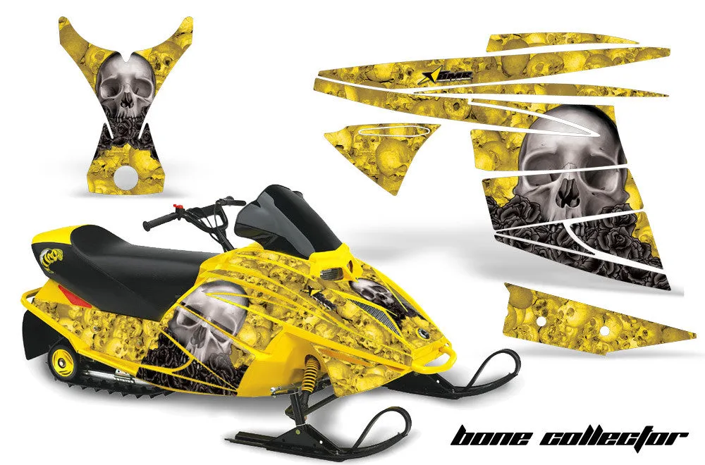 Ski Doo Mini Z Sled Graphic Wrap Kit (2003-2008)