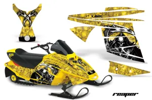 Ski Doo Mini Z Sled Graphic Wrap Kit (2003-2008)