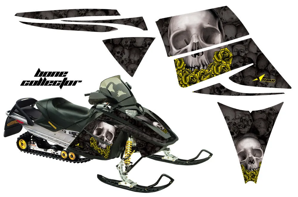 Ski Doo Rev Sled Snowmobile Graphic Wrap Kit (2003-2009)