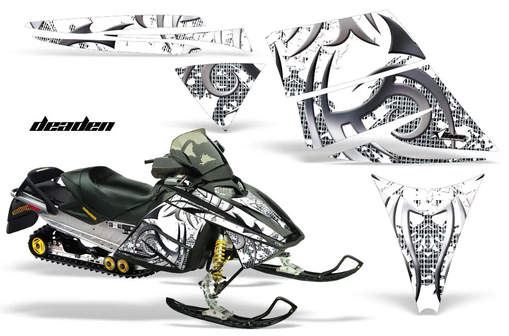 Ski Doo Rev Sled Snowmobile Graphic Wrap Kit (2003-2009)