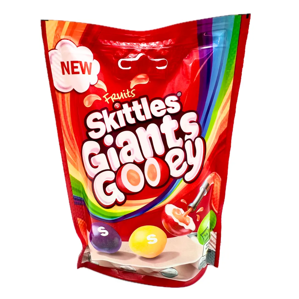 Skittles Giant Gooey 125g Peg Bag