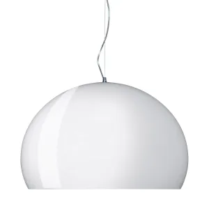 Small FL/Y Pendant Light by Kartell - Crystal