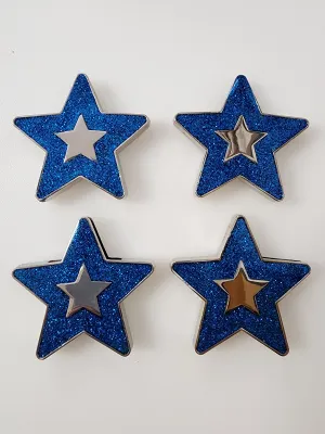 Sparkling Star Strap Ends