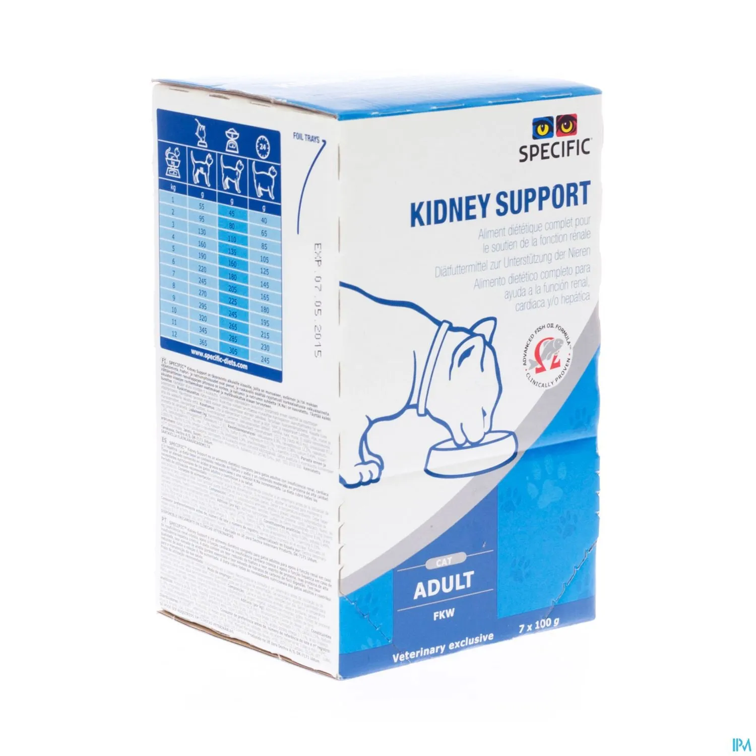 Specific Fkw Kidney Support 7x100g