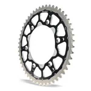 *Sprocket Moto Master Rear Fusion Dual Ring 49 T Black Kawasaki Klx Suzuki Dr Drz Rm Rmx Rmz