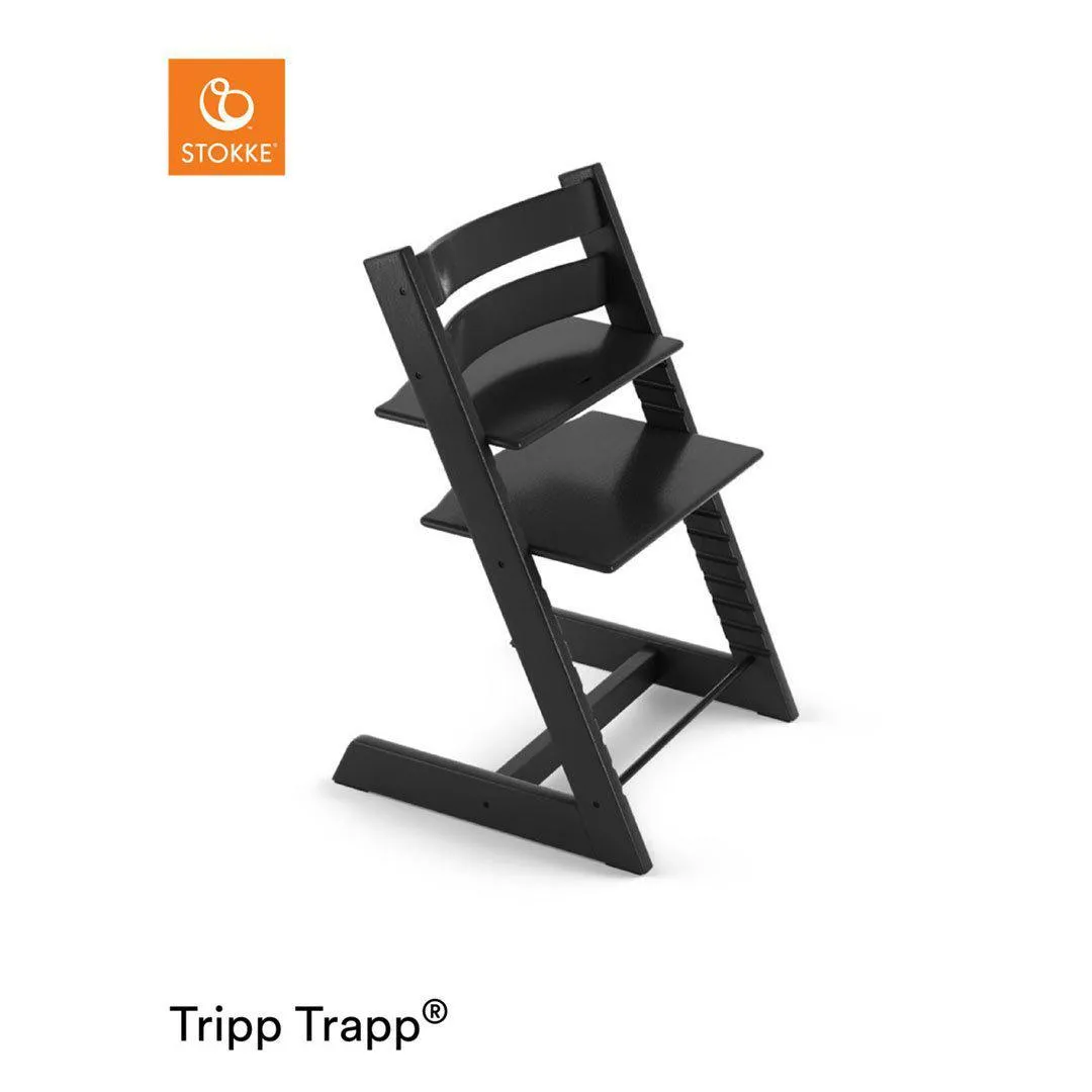 Stokke Tripp Trapp Highchair - Oak Black