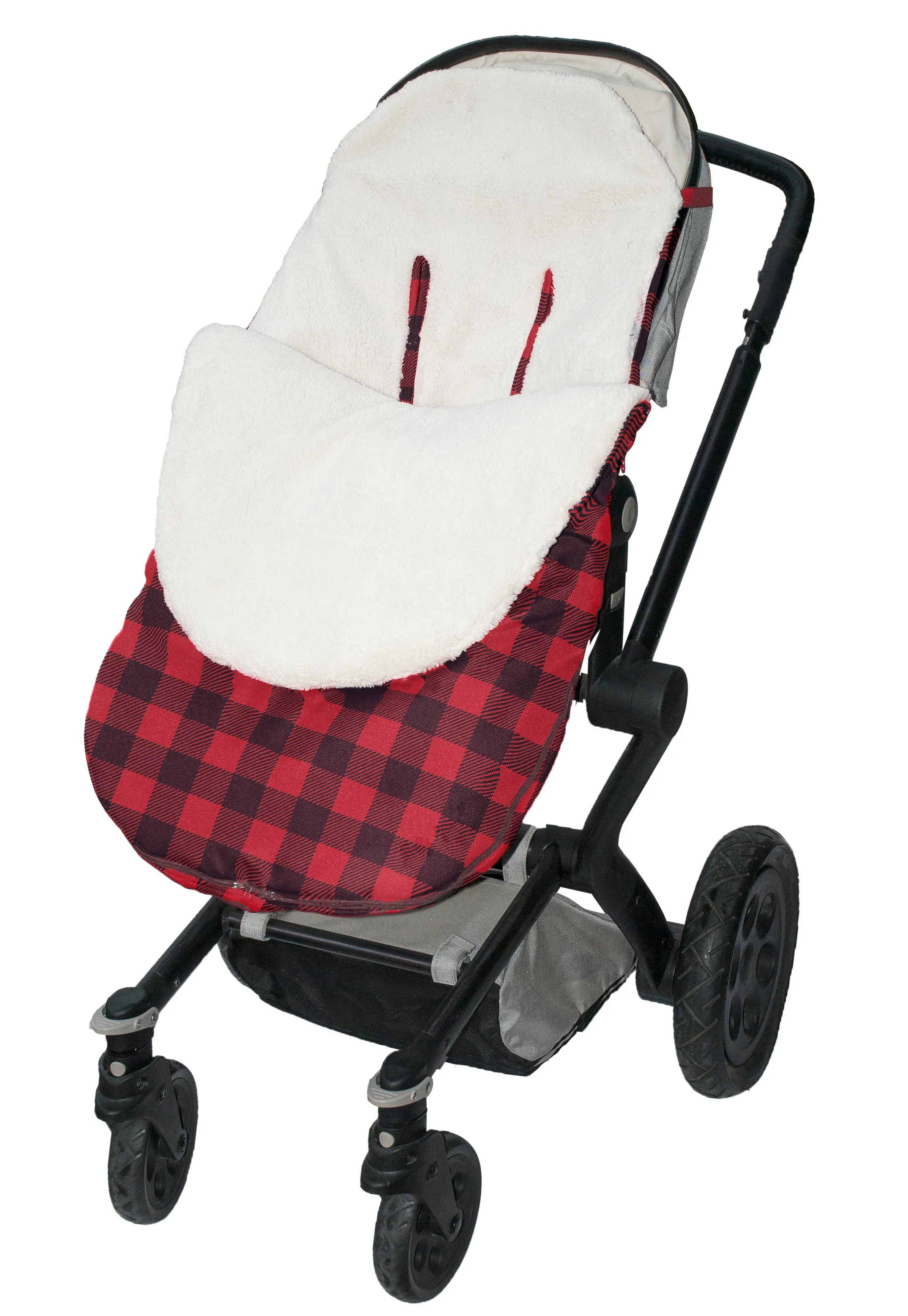 Stroller Snuggle Bag - Water Resistant - Buffalo Plaid