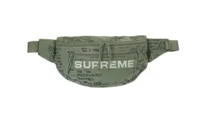 Supreme Field Waist Bag Olive Gonz