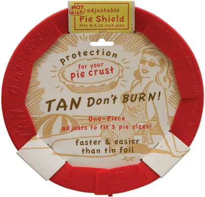 Talisman Designs One-Piece Adjustable Pie Crust Shield