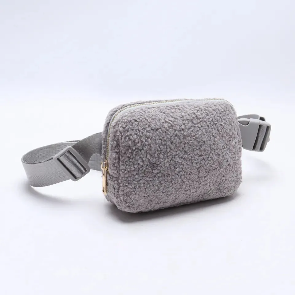 Teddy Waist Bag - Grey