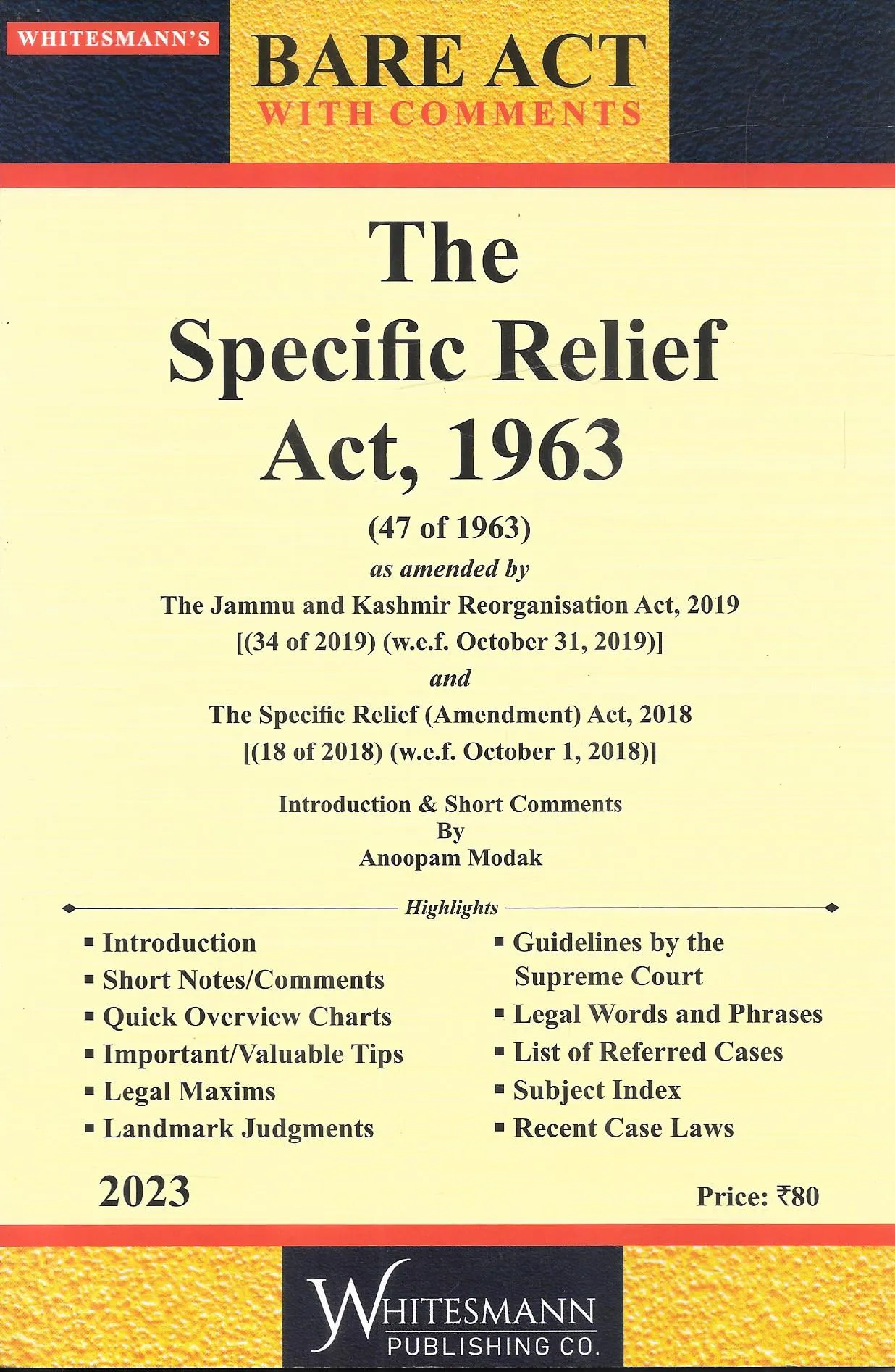 The Specific Relief Act, 1963