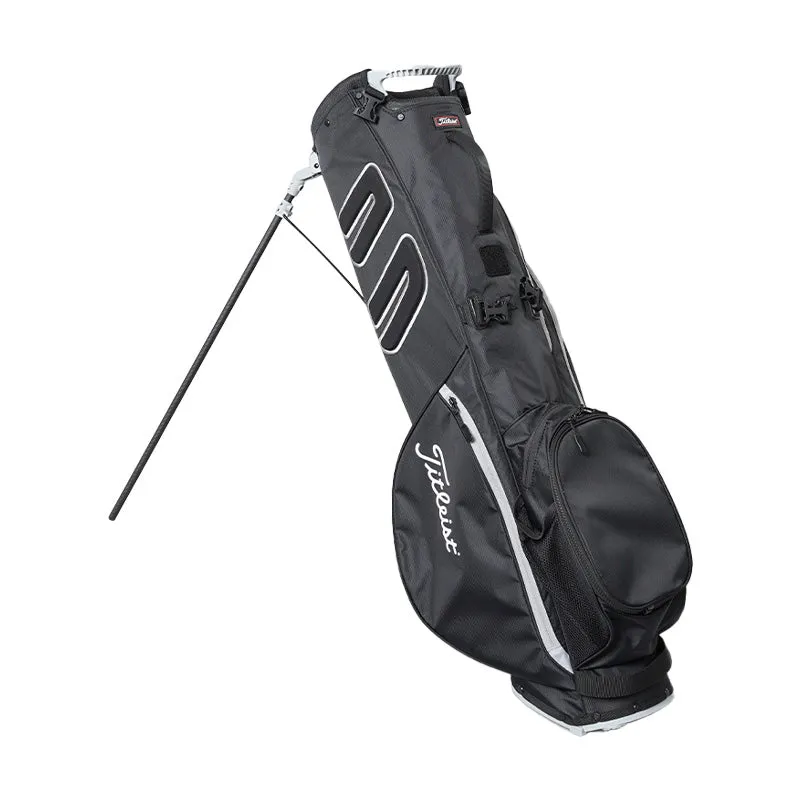 TITLEIST Players 4 Carbon Stand Bag (Black/Grey)